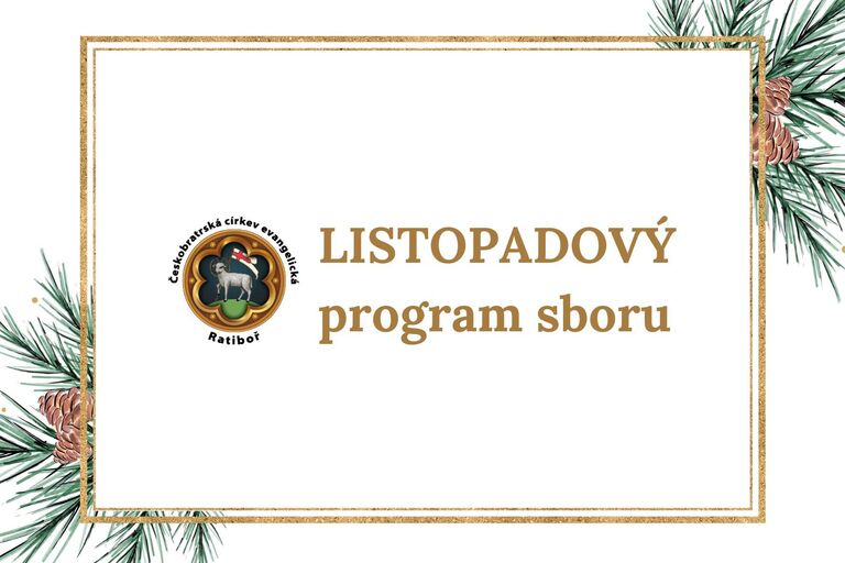 Sborový program v listopadu 2024