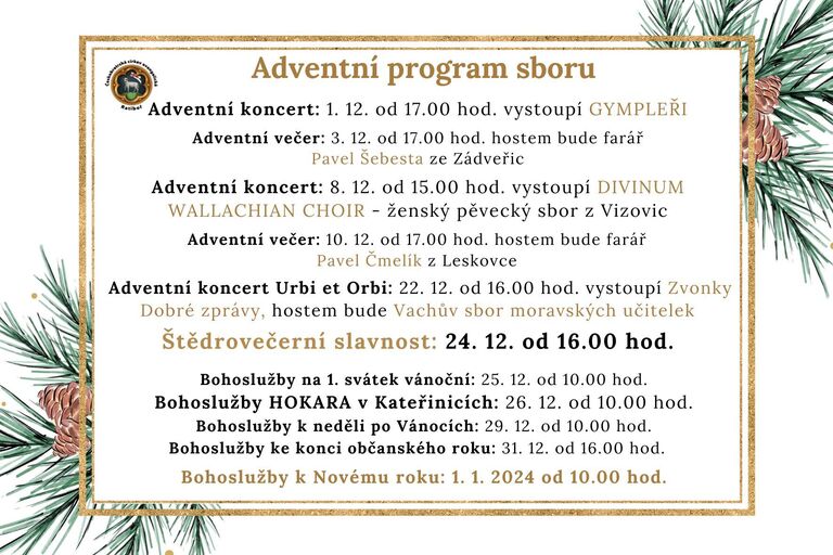 Adventní program ve sboru