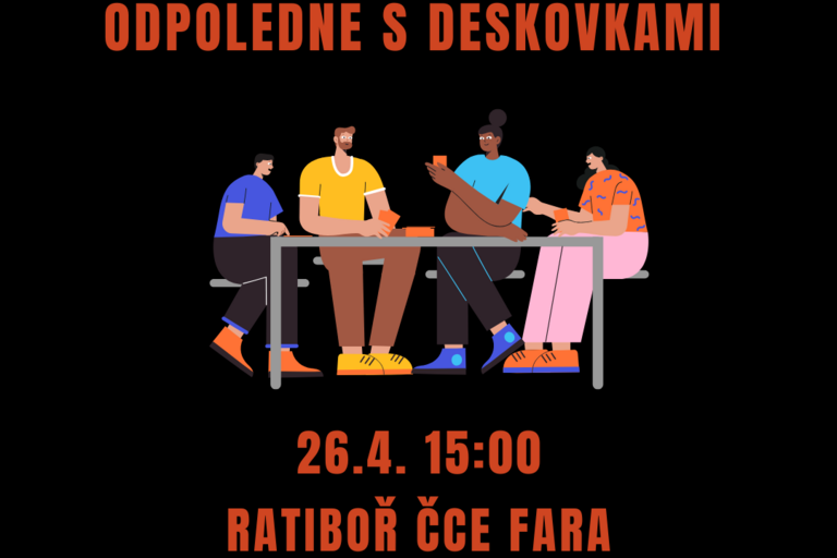 Odpoledne s deskovkami 26.4.2025